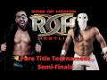 Fire Pro Wrestling World Rocky Romero Vs Bandido Pure Tournament Semi Finals