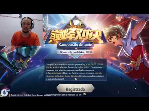 Jamiel, Você tem 3 times??? Saint Seiya Awakening