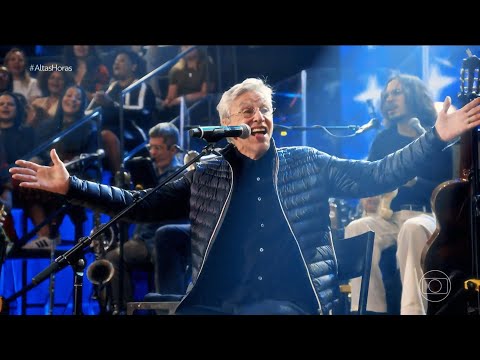 Caetano Veloso canta "Alegria, Alegria" no Altas Horas