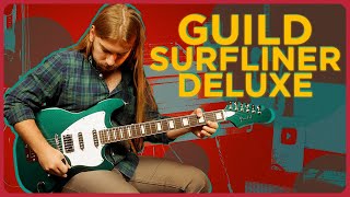 Video thumbnail for Elevated Cool! Guild Surfliner Deluxe is here! by Alamo Music Center