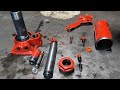 Hydraulic Jack Parts Dissasembling Hydraulic Jack Dezasamblare Cric Hidraulic