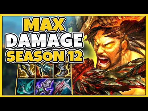 This Build Completely Maxes Out Tryndameres Damage Capabilities! - League of Legends