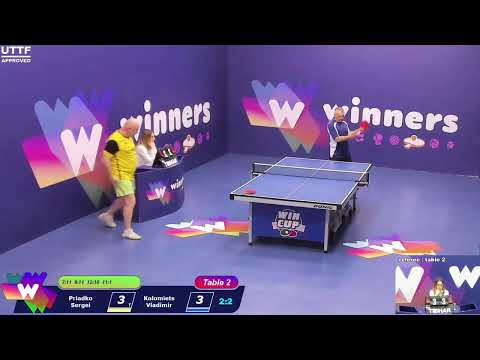 WINners CUP table 2  28.01 Priadko Sergei - Kolomiets Vladimir  11:30