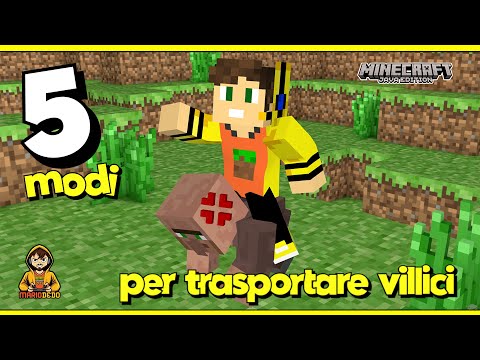 Methods to transport Minecraft villagers 🛒👨‍🌾 how to transport Minecraft villagers 🚢👨‍🔬