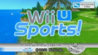 Introducing Wii U Sports!