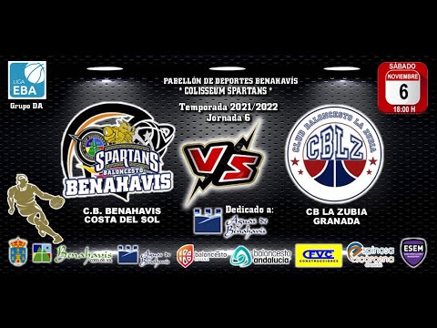 LIGA EBA DA T21_22 J6 CB BENAHAVIS COSTA DEL SOL VS CB LA ZUBIA GRANADA