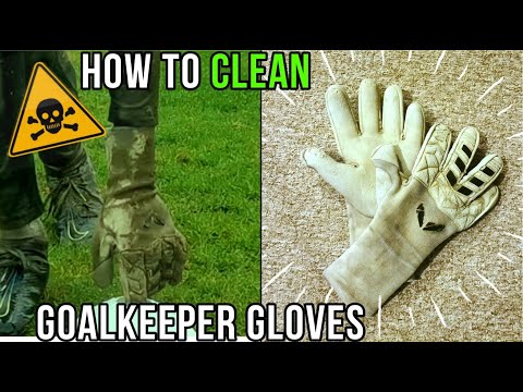 How To Clean Your Goalkeeper Gloves - Goalkeeper Tips and Tutorials - Wash Goalie Gloves Tutorial