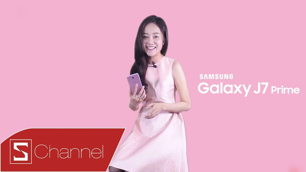 Schannel - Cùng Hải Yến trên tay Galaxy J7 Prime vàng hồng tinh tế!