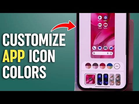 How to Customize App Icon Colors on Google Pixel 9a - Step-by-Step Guide