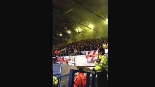 preview picture of video 'Watford Smoke Bomb vs Ipswich'