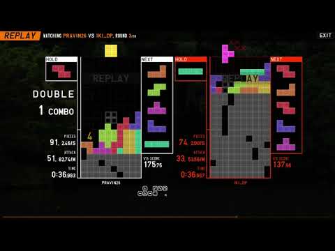 [TETR.IO] Tetr.io Cup #5 L201: pravin26 vs. iki_dp