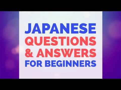 Learn Japanese Questions & Answers for Beginners - Japanese Conversation