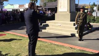 preview picture of video 'Last Post and Rouse - ANZAC Day 2015'