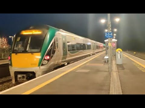 Iarnrod Éireann 22000 Class DMU Number 22258 departing Hazelhatch & Celbridge, County Kildare
