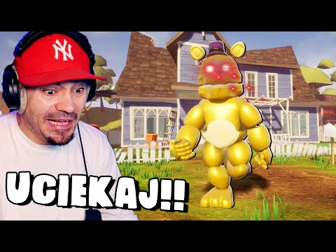 🐻 Ten Mod FREDBEAR do HELLO NEIGHBOR jest PRZERAŻAJĄCY!!