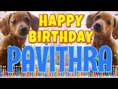 Happy Birthday Pavithra! ( Funny Talking Dogs ) What Is Free On My Birthday