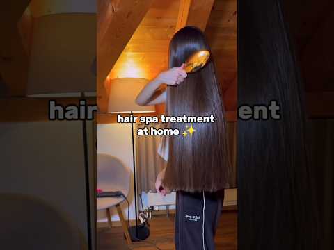 hair spa treatments at home ✨hair mask for silky healthy hair at home #hairmask #haircare #shorts