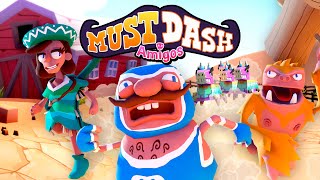 Must Dash Amigos Multiplayer with Elle! (Nintendo Switch Gameplay)