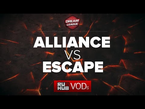 Alliance vs Escape, DreamLeague Season 6, game 1