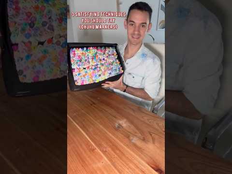 Techniques You should Try with Ohuhu Markers! 🤩✨🎨 #art #hacks #ohuhu