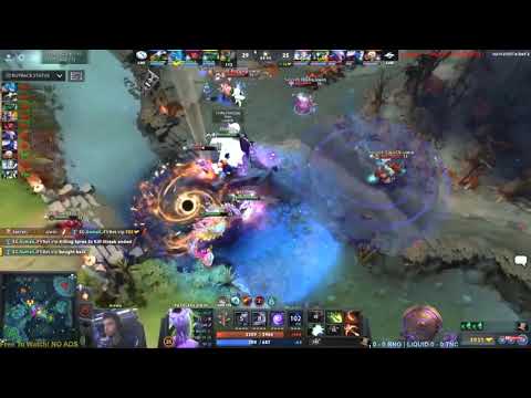 Secret vs EG Ti9 Beautiful blackhole by Zai