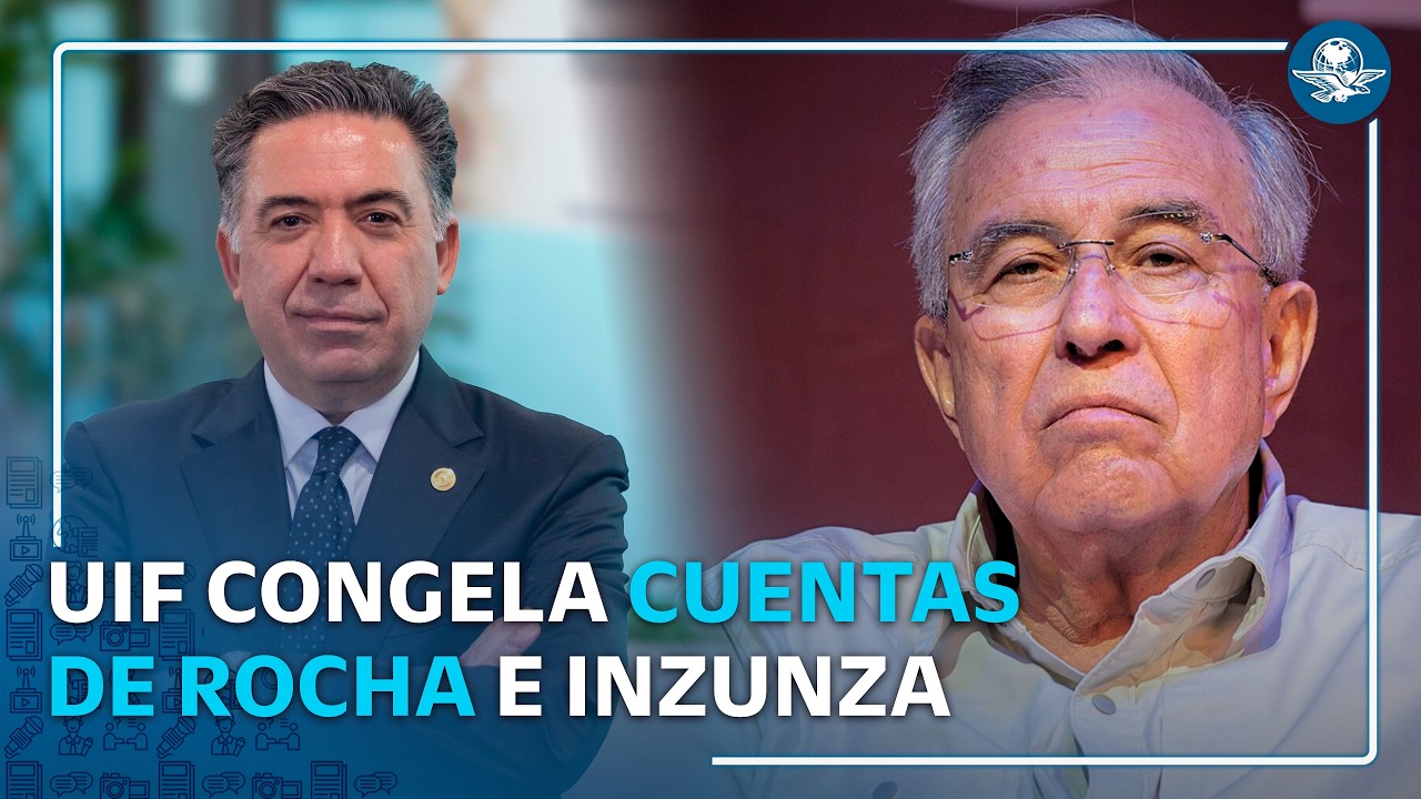 Congelan cuentas a Rubén Rocha Moya y sus familiares