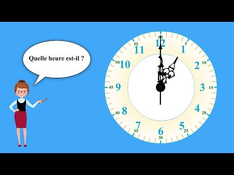 【FLE A1】 Quelle heure est-il What time is it