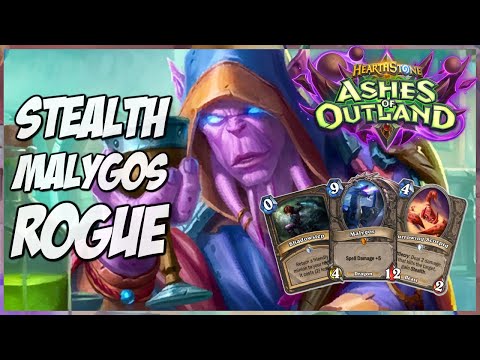 Hearthstone | Stealth Malygos Rogue | Surviving Standard 175 | Ashes of Outlands