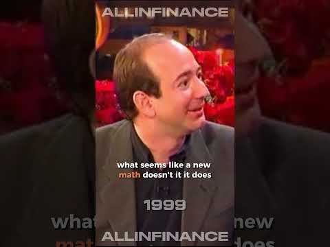 Amazon has never made a profit!📊JEFF BEZOS 1999#shorts