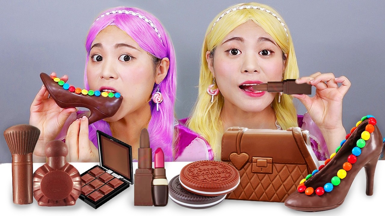 MUKBANG CHOCOLATE DESSERT ICE CREAM EATING 초콜릿 디저트 먹방