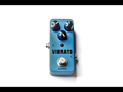 Пример звучания педали эффектов Kokko FVB2 Vibrato