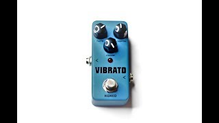 Video thumbnail for Kokko Vibrato Pedal Demo by Joby