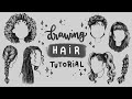 View 20 Step By Step How To Draw Hair Easy
