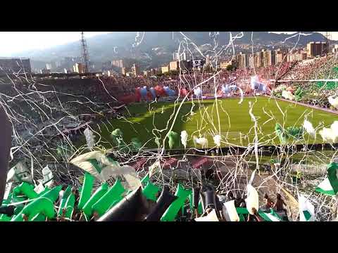 "Salida los del sur .. nacional vs Medellín 2018" Barra: Los del Sur • Club: Atlético Nacional