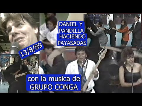 0612 GRUPO CONGA Y PAYASADAS DE DANIEL CON PANDILLA - Domingo Para Todos, 13 de Agosto 1989