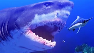 NEW GREAT WHITE SHARK LEVEL 200 - Feed and Grow Fish - Part 32 | Pungence