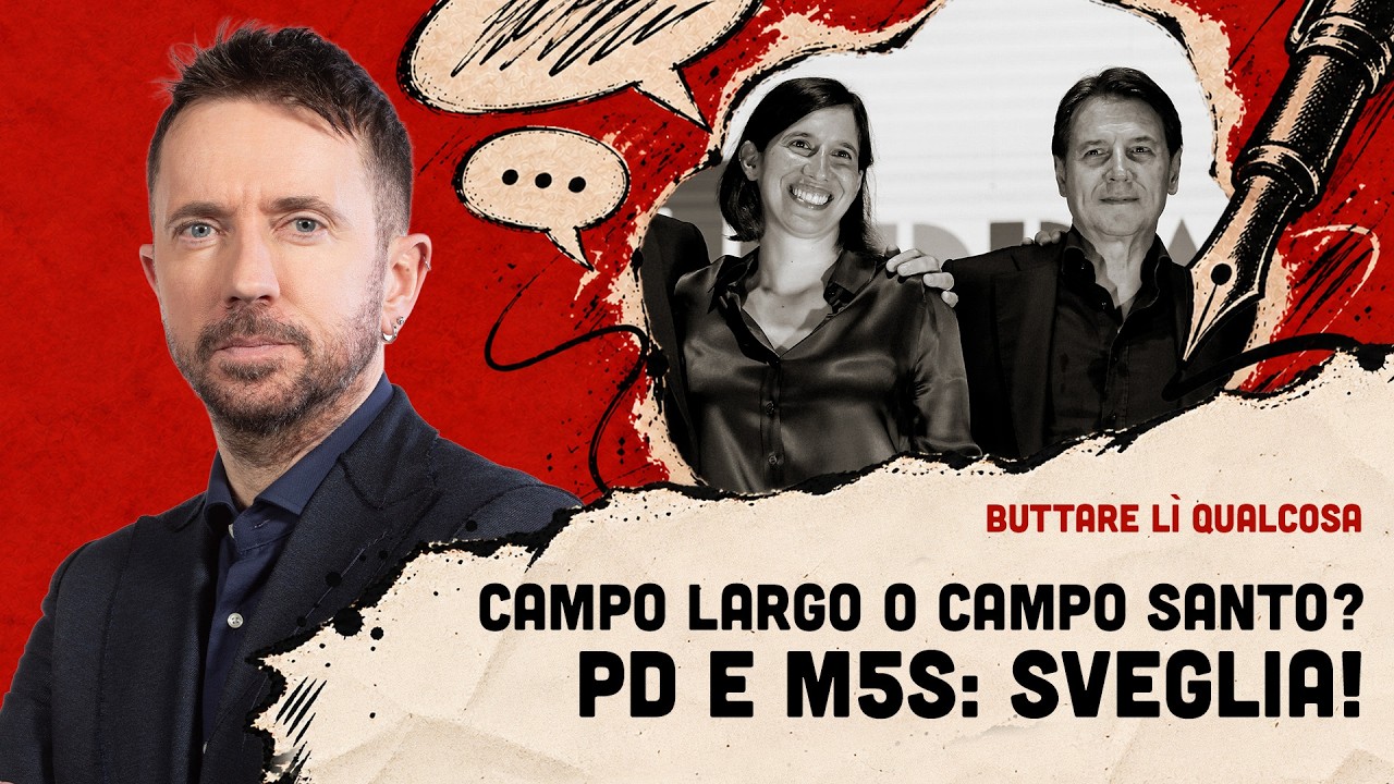 Campo largo o campo santo? Pd e M5S: Sveglia! La diretta con Andrea Scanzi