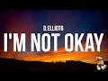 D Elliot6 I M Not Okay Lyrics