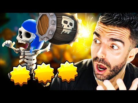TESTEI TODOS OS NIVES ESTELARES DOS DESTRUIDORES DE MUROS NO CLASH ROYALE!