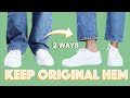 How To Hem Jeans With The Original Hem Euro Hem Tutorial LYDIA NAOMI