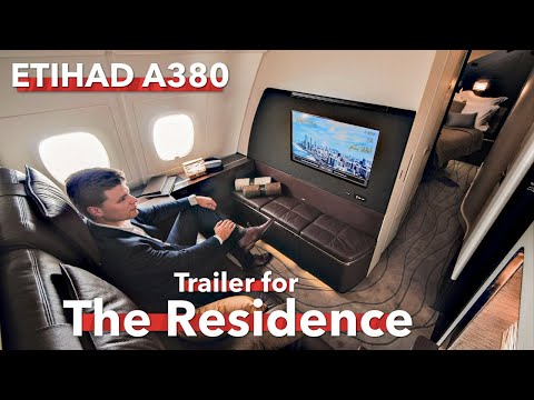 ETIHAD Residence 2023 - the three-room Suite in the Sky | Trailer