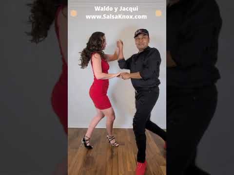 Salsa Turn El 70 | Salsa Turn Patterns On 1 | How To Salsa Dance With Waldo y Jacqui