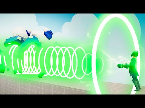 TITANIUM GAUNTLET BEAM vs EVERY FACTION | TABS Totally Accurate Battle Simulator