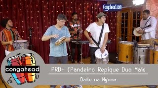 PRD+ (Pandeiro Repique Duo Mais) perform Baile na Ngoma