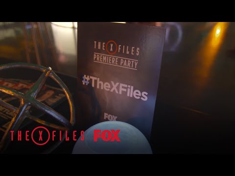 The Cast Enjoys The Season 10 Premiere Party | Season 10 | THE X-FILES