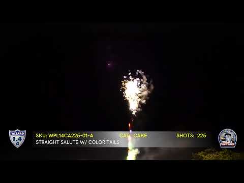 225S Straight Salute w Color Tails - PRO11016 (Wizard)