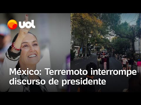 Terremoto de 6,5 atinge Cidade do México e interrompe fala de presidente