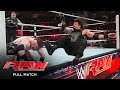 FULL MATCH Roman Reigns Vs Sheamus WWE Title Match Raw Jan 4 2016