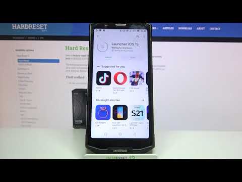 How to Download and Apply iOS Launcher on DOOGEE S70