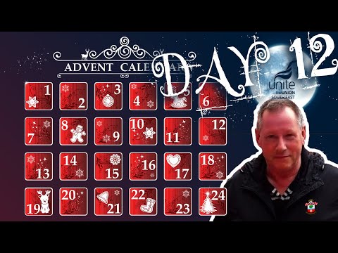Unite South East Advent Calendar 2020 - Day 12